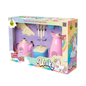 Joguinho de Café Infantil - Hora do Café - Unika - Samba Toys