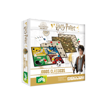 Kit Jogos de Tabuleiro - Clássicos - 4 em 1 - Harry Potter - Copag