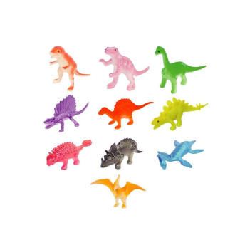 Kit Mini Figuras - Coleção Zoo Dino - Dinossauros - Polibrinq