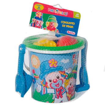 Kit Praia Infantil Completo - 6 Peças - Patati Patatá - Rosita