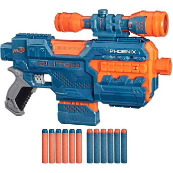 Lançador de Dardos - Nerf Elite 2.0 - Phoenix CS-6 - Hasbro