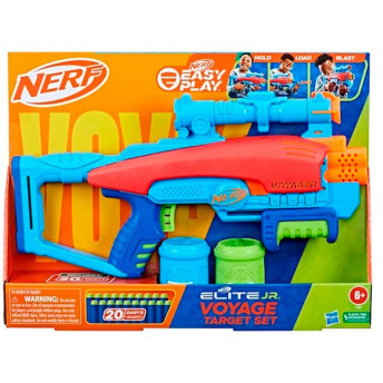 Lançador de Dardos - Nerf Elite Jr - Voyage Target Set - Hasbro