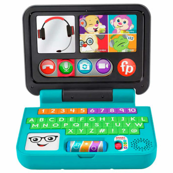 Laptop Infantil de Aprendizagem - Aprender e Brincar - 55 Sons - Fisher-Price