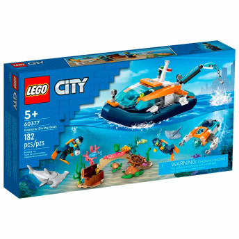 LEGO City - Barco de Mergulho Explorador - 182 peças - Lego
