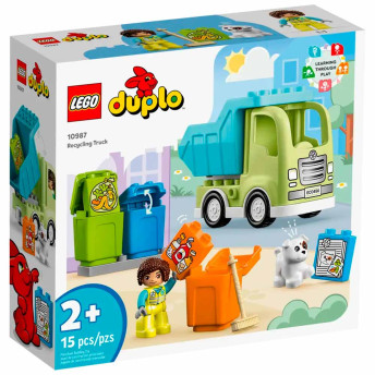 LEGO Duplo - Caminhão de Reciclagem - 15 peças - Lego