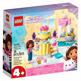 LEGO Gabby’s DollHouse - Diversão na Confeitaria com o Cakey - 58 peças - Lego