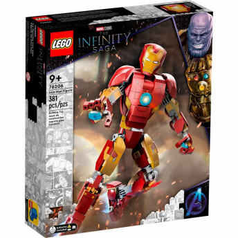 LEGO Marvel - Figura do Homem de Ferro - 381 peças - Lego