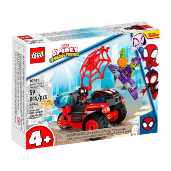 LEGO Marvel - Spidey - Miles no Triciclo vs Duende - 59 peças - Lego