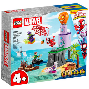 LEGO Marvel Spidey - Equipe Aranha no Farol do Duende Verde - 149 peças - Lego