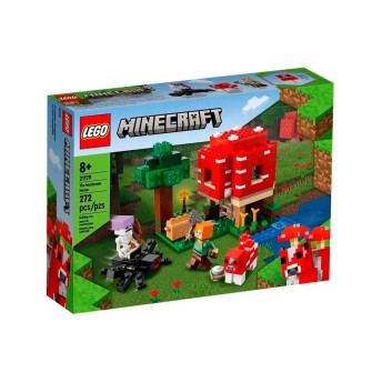 LEGO Minecraft - A Casa Cogumelo - 272 Peças - Lego