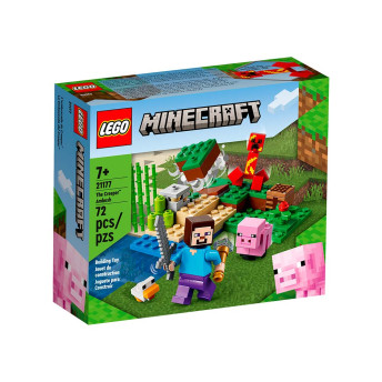 Lego Minecraft - A Emboscada do Creeper - 72 Peças - Lego