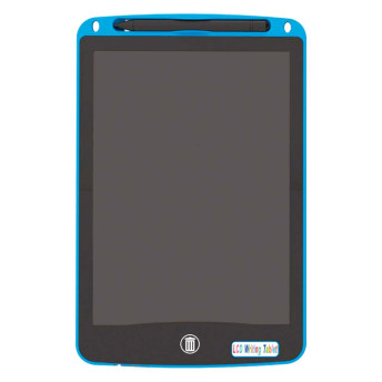 Lousa Educativa - Quadro LCD - 21 cm - Azul - DM Toys