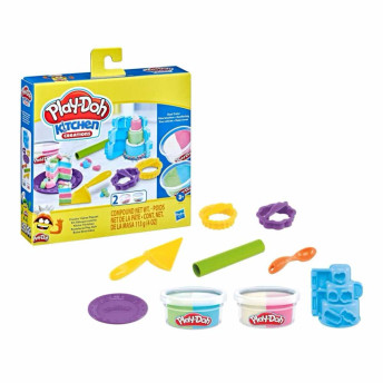Massa de Modelar - Play-Doh Kitchen Creations - Bolos Divertidos - Hasbro