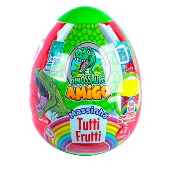 Massa de Modelar - Tutti Frutti - Dinossauro Amigo - Super Toys