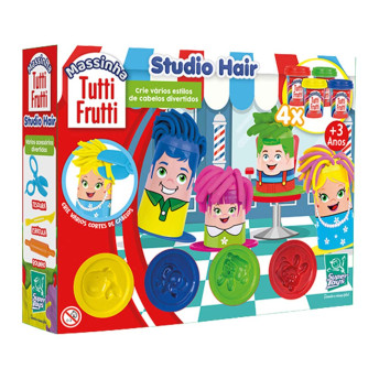 Massa de Modelar - Tutti Frutti - Studio Hair - Super Toys