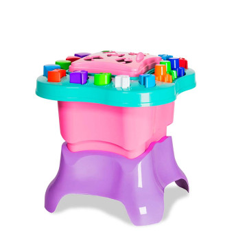 Mesa de Atividades - Baby Land - Rosa - Cardoso Toys