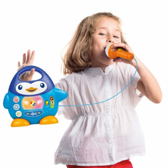 Microfone Infantil - Beat Bop - Pinguim Musical - Winfun - Yes Toys
