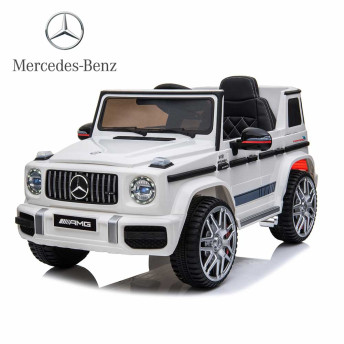 Mini Carro Elétrico Infantil - Mercedes AMG G63 - 12V - Branco - ImportWay
