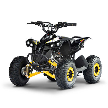 Mini Quadriciclo Infantil - Partida Elétrica - Thor 90cc - Amarelo - MXF Motors