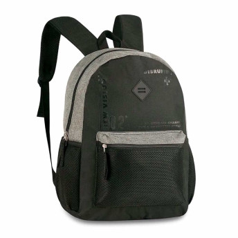 Mochila de Costas - Clio Sport - New Vision 02 - Preta e Cinza - Clio Style
