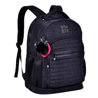 Mochila de Costas - Rebecca Bonbon - Preta - Clio Style