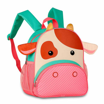 Mochila de Costas Infantil - Clio Pets - Vaquinha - Clio Style