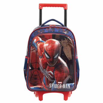 Mochila de Rodinhas - Marvel Spiderman Face SE - Xeryus