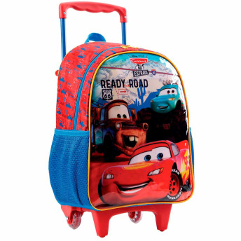 Mochila de Rodinhas Infantil - 16 - Disney - Carros na Estrada X - Xeryus