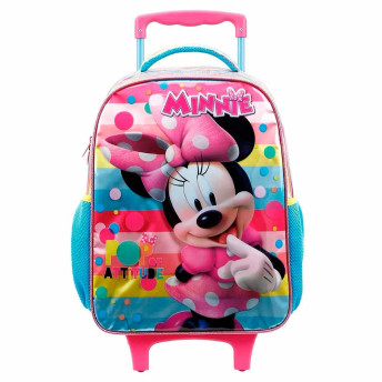 Mochila de Rodinhas Infantil - Disney - Minnie Mouse S - Xeryus