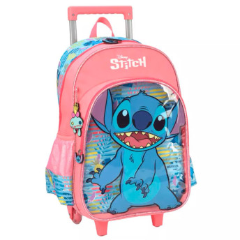 Mochila de Rodinhas Infantil - Disney - Stitch - Luxcel