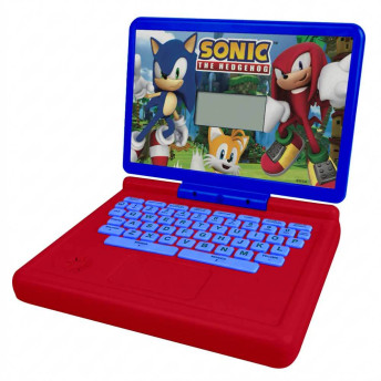 Notebook Infantil Eletrônico Bilíngue - Sonic - Candide
