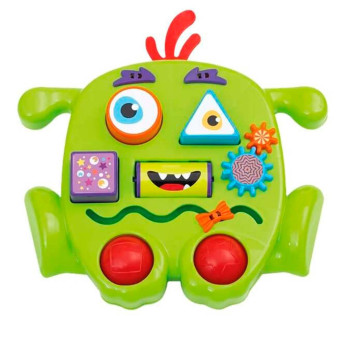 Painel Interativo - Baby Monster - Emoções - Verde - Mercotoys