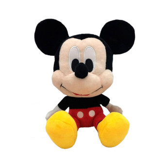 Pelúcia Infantil - 28 cm - Disney - Mickey Mouse Big Head - Fun Divirta-se