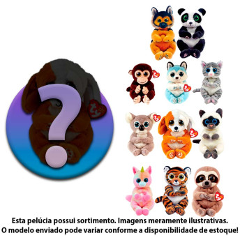 Pelúcia Infantil - 20 cm - Beanie Babies - TY - Sortido - Toyng