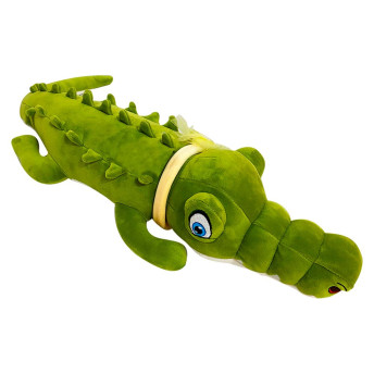 Pelúcia Infantil - Squish Pals - Grande - Crocodilo - Toyng