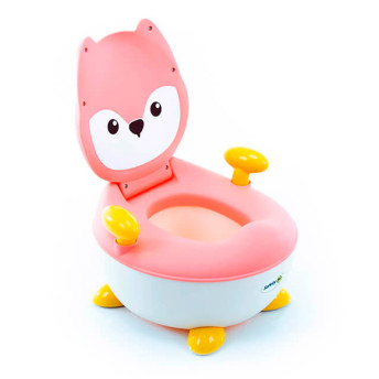 Penico Troninho Infantil - Fox Potty - Rosa - Safety 1st