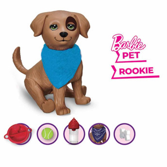 Pet da Barbie - Brincadeiras de Pet - Cachorrinho Rookie - Pupee