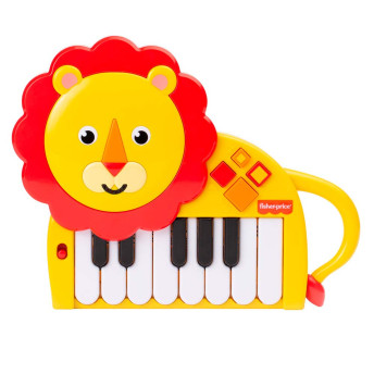 Piano Infantil Musical - Fisher-Price - Leão - Fun Divirta-se