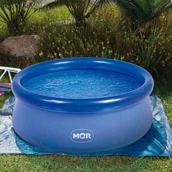 Piscina Inflável Infantil - 1000 Litros - 1,65m x 55 cm - Redonda - Mor 