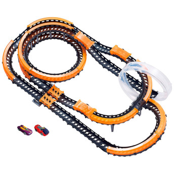 Pista de Corrida - Hot Wheels Wave Racers - Epic Challenge Speedway - Fun Divirta-se