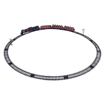 Pista e Trem Elétrico com Luzes e Sons - Estrada de Ferro - Pica-Pau