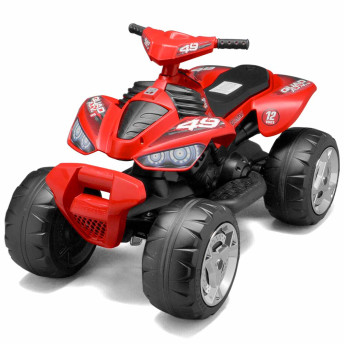 Quadriciclo Elétrico Infantil - Quad ATV - 12v - Vermelho - Bandeirante