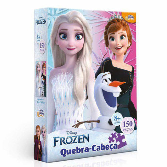 Quebra-Cabeça - 150 Peças - Disney - Frozen 