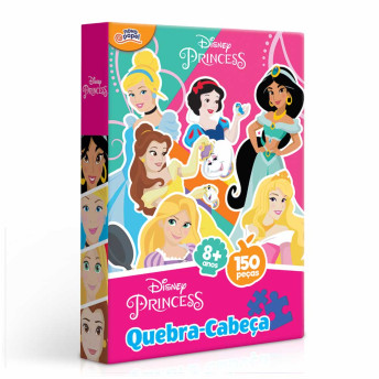 Quebra-Cabeça - 150 Peças - Princesas Disney - Toyster.