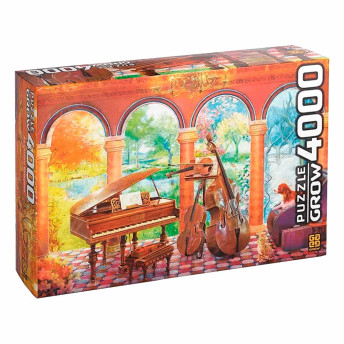 Quebra-Cabeça - Puzzle - 4000 peças - Vivaldi - As Quatro Estações - Grow.