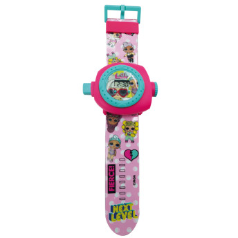 Relógio Digital Projetor Infantil - LOL Surprise - Toyng