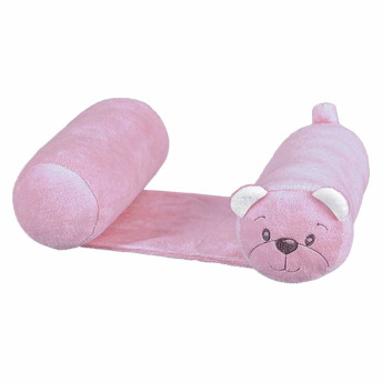 Rolinho Segura Bebê - Segura Nenê - Ursinho Rosa - Anjos Baby