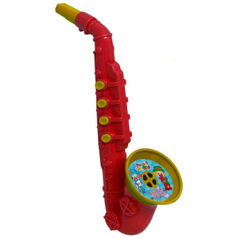 Saxofone Infantil - Patati e Patatá - Vermelho - Candide
