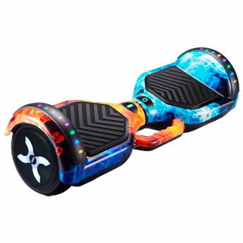 Skate Elétrico - Hoverboard Flash - Gelo e Fogo - DM Toys
