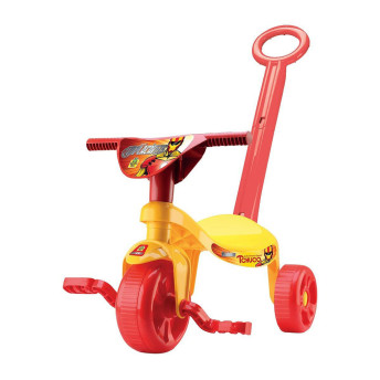 Triciclo Infantil com Haste Removível - Tchuco Implacáveis - Samba Toys